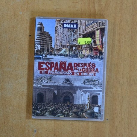 ESPAÑA DESPUES DE LA GUERRA EL FRANQUISMO EN COLOR - DVD