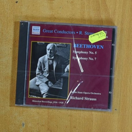 BEETHOVEN - SYMPHONY NO 5 SYMPHONY NO 7 - CD