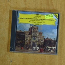 VIVALDI - KONZERTE FUR BLOCKFLOTE RECORDER CONCERTOS - CD