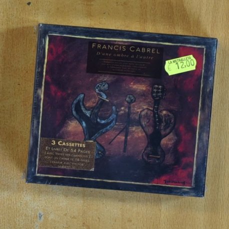 FRANCIS CABREL - D UNE OMBRE A L AUTRE - CASSETTE