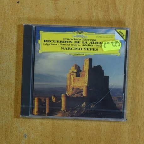 FRANCISCO TARREGA - RECUERDOS DE LA ALHAMBRA - CD