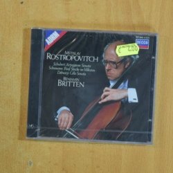 ROSTROPOVITCH - SCHUBERT / SCHUMAN / DEBUSSY - CD