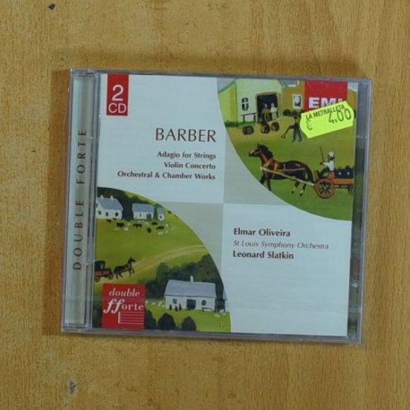 BARBER - ADAGIO FOR STRINGS - CD