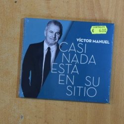 VICTOR MANUEL - CASI NADA ESTA EN SU SITIO - CD