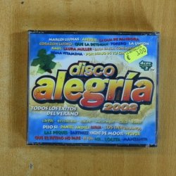 VARIOS - DISCO ALEGRIA 2002 - CD