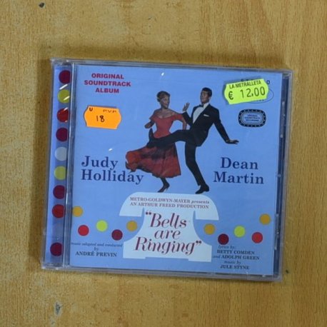 JUDY HOLLIDAY / DEAN MARTIN - BELLS ARE RINGRING - CD