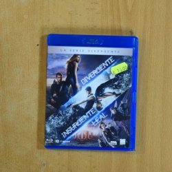 DIVERGENTE / INSURGENTE / LEAL - BLURAY