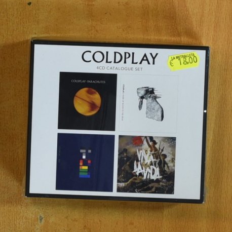 COLDPLAY - 4 CD CATALOGUE SET - CD