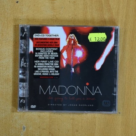 MADONNA - IM GOING TO TELL YOU A SECRET - CD