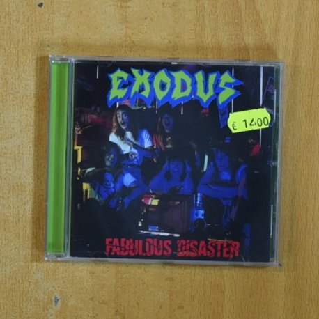EXODUS - FABOLOUS DISASTER - CD