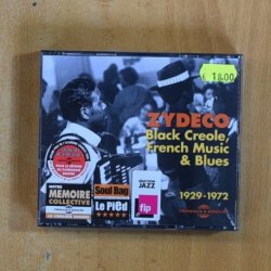ZYDECO - BLACK CREOLE FRENCH MUSIC & BLUES - CD