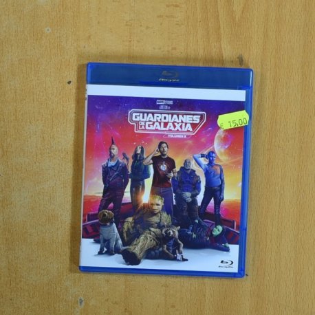 GUARDIANES DE LA GALAXIA VOLUMEN 3 - BLURAY