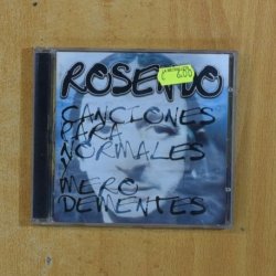 ROSENDO - CANCIONES PARA NORMALES Y MERO DEMENTES - CD