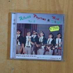 ALIENS PSYCHOS & WILD THINGS - VOL 2 - CD
