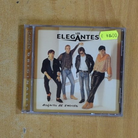 LOS ELEGANTES - DISPAROS DE EMOCION - CD