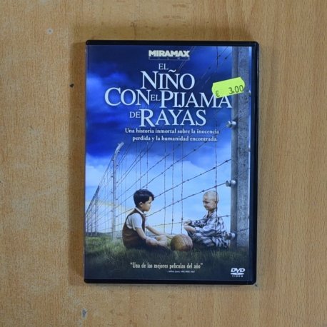 EL NIÑO CON EL PIJAMA DE RAYAS - DVD