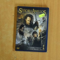 EL SEÑOR DE LOS ANILLOS EL RETORNO DEL REY - DVD