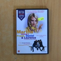 MARTTHA CONOCE A FRANK DANIEL & LAURENCE - DVD