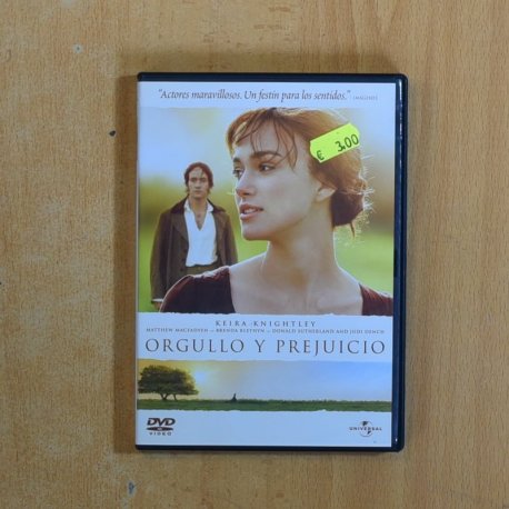ORGULLO Y PREJUICIO - DVD