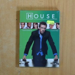 HOUSE - CUARTA TEMPORADA - DVD