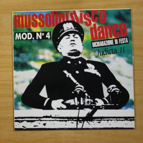 MOD N 4 - MUSSOLINI DISCO DANCE DICHIARAZIONE DI FESTA - LP
