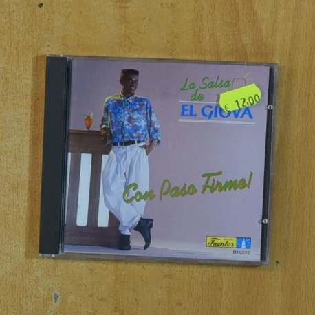 EL GIOVA - CON PASO FIRME - CD