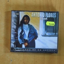 ANTONIO FLORES - 10 AÑOS - CD