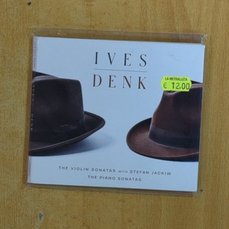 IVES DENK - THE VIOLIN SONATAS WITH STEFAN JACKIW THE PIANO SONATAS - CD