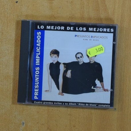 PRESUNTOS IMPLICADOS - ALMA DE BLUES - CD