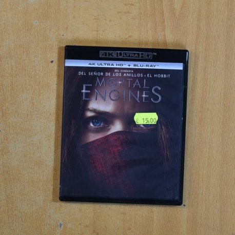 MORTAL ENGINES 4K - BLURAY