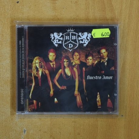 RBD - NUESTRO AMOR - CD