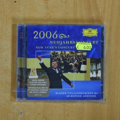 MARISS JANSONS - 206 NEUJAHRSKONZERT - CD