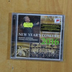 MARISS JANSONS - NEW YEARS CONCERT 2016 - CD