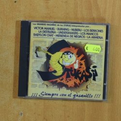 VARIOS - SIEMPRE CON EL GUSANILLO - CD