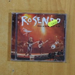 ROSENDO - DIRECTO EN LAS VENTAS 27 / 9 / 14 - CD