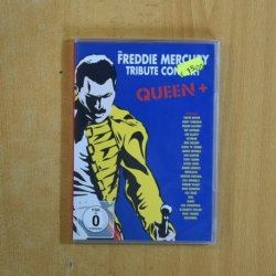 THE FREDDIE MERCURY TRIBUTE CONCERT QUEEN + - DVD