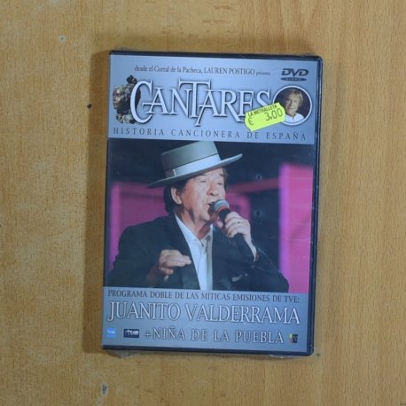 CANTARES JUANITO VALDERRAMA + NIÑA DE LA PUEBLA - DVD