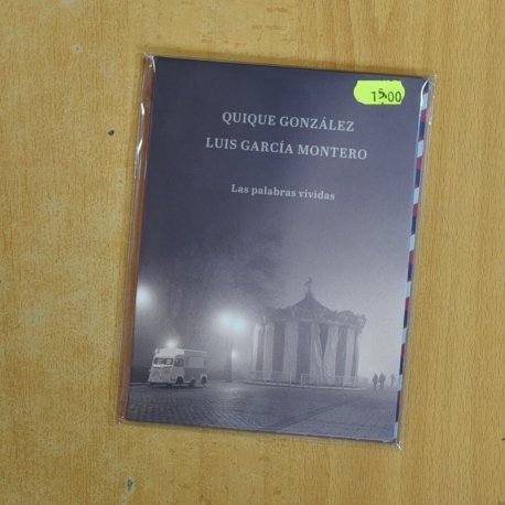 QUIQUE GONZALEZ / LUIS GARCIA MONTERO - LAS PALABRAS VIVIDAS - DVD