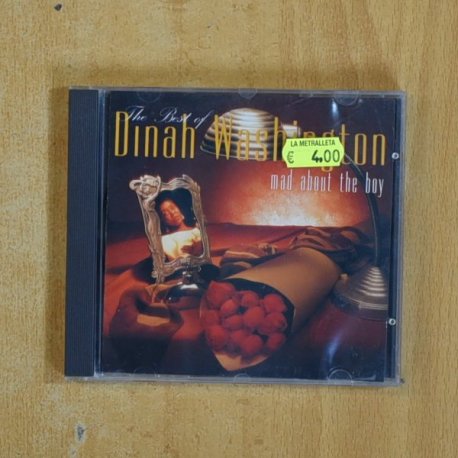 DINAG WASHINGTON - MAD ABAOUT THE BOY - CD