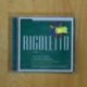 VERDI - RIGOLETTO - CD