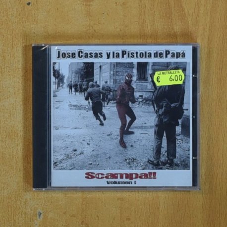 JOSE CASAS Y LA PISTOLA DE PAPA - SCAMPA VOLUMEN I - CD