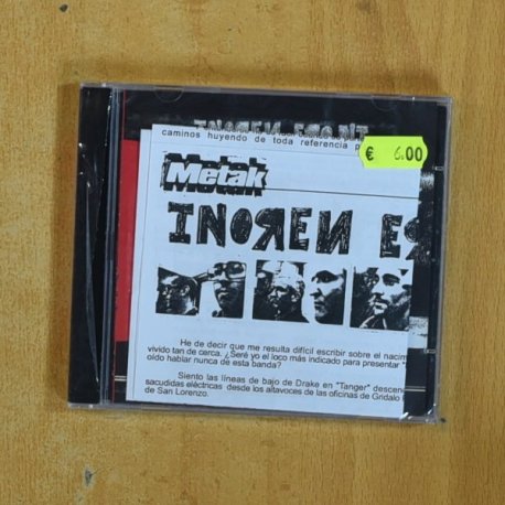 INOREN ERO NI - INOREN ERO NI - CD