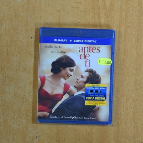 ANTES DE TI - BLURAY