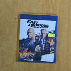 FAST & FURIOUS HOBBS & SHAW - BLURAY