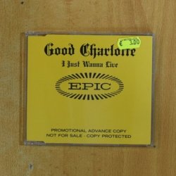 GOOD CHARLOTTE - I JUST WANNA LIVE - CD SINGLE