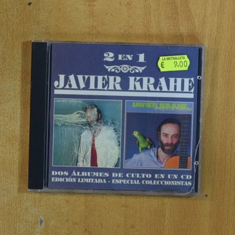 JAVIER KRAHE - VALLE DE LAGRIMAS / APAREJO DE FORTUNA - CD
