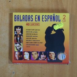 VARIOS - BALADAS EN ESPAÑOL - CD
