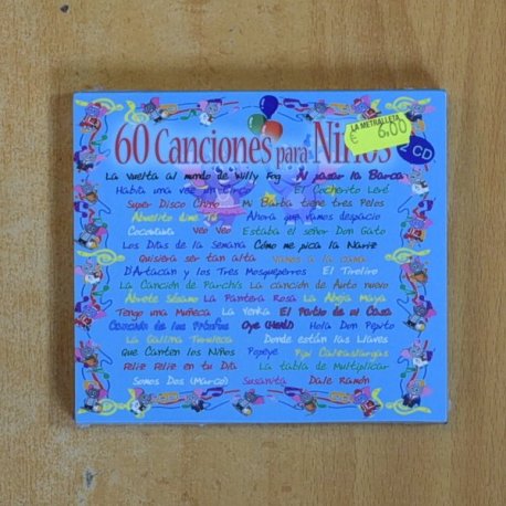 VARIOS - 60 CANCIONES PARA NIÑOS - CD