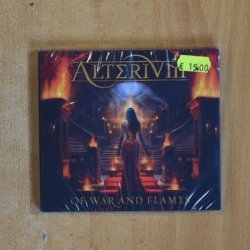 ALTERIUM - OF WAR ANND FLAMES - CD