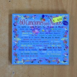 VARIOS - 60 CANCIONES PARA NIÑOS - CD
